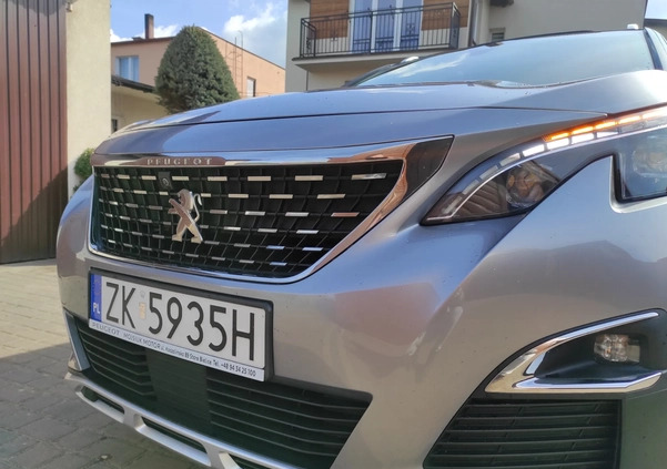 Peugeot 3008 cena 71500 przebieg: 212000, rok produkcji 2017 z Brusy małe 172